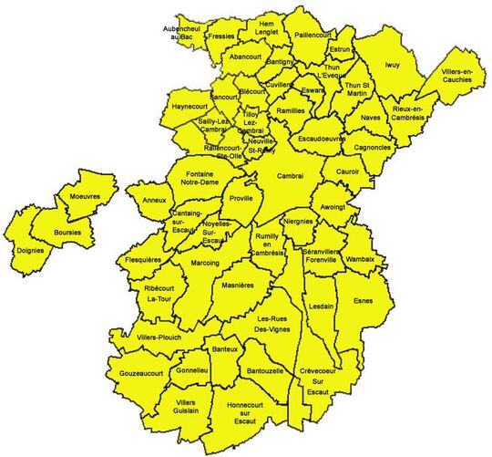 Un territoire de 55 communes depuis le 1er janvier 2017.